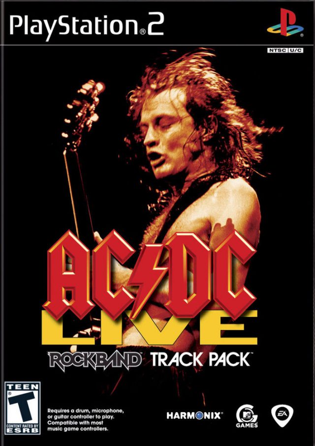The coverart image of AC/DC Live: Rock Band Track Pack
