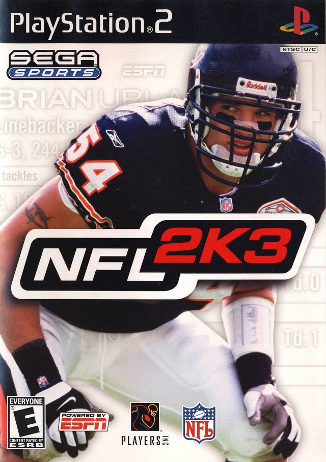 The coverart image of NFL 2K3