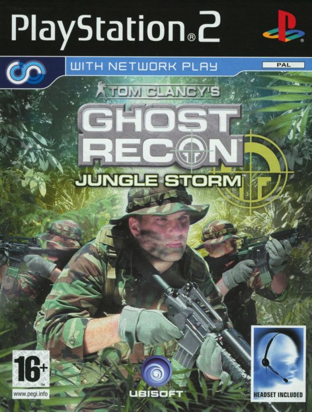 The coverart image of Tom Clancy's Ghost Recon: Jungle Storm