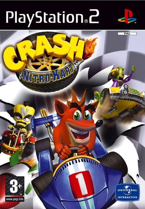 The coverart image of Crash Nitro Kart