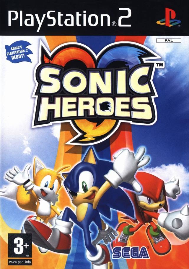 The coverart image of Sonic Heroes