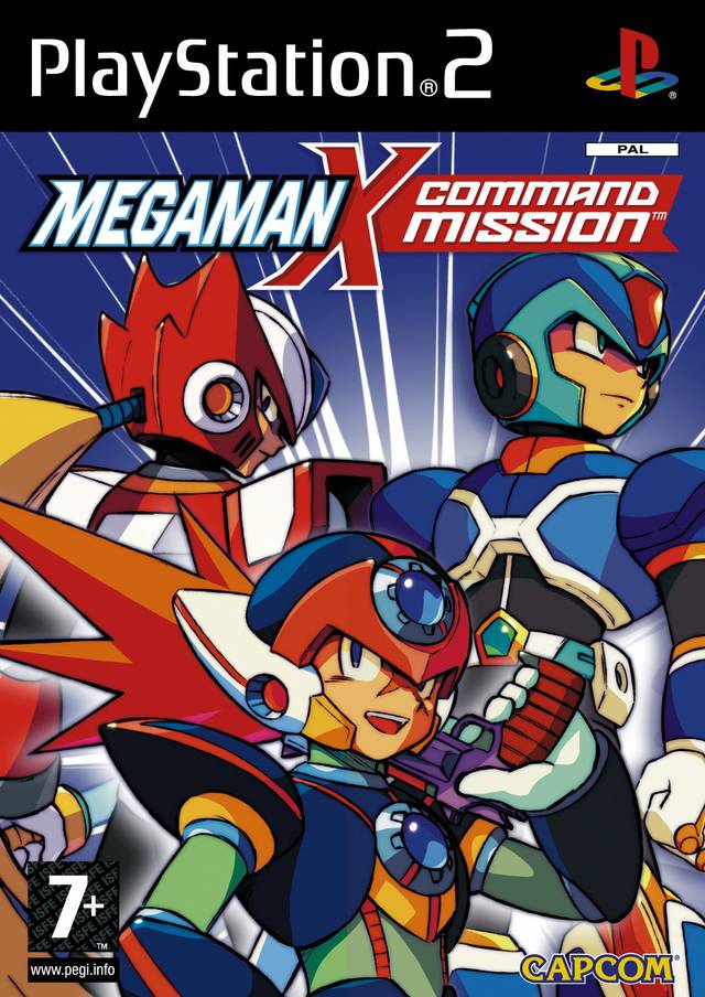 The coverart image of Mega Man X: Command Mission