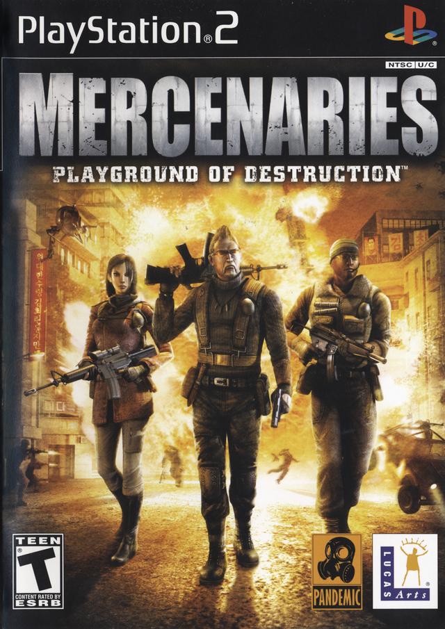 The coverart image of Mercenaries: Playground of Destruction