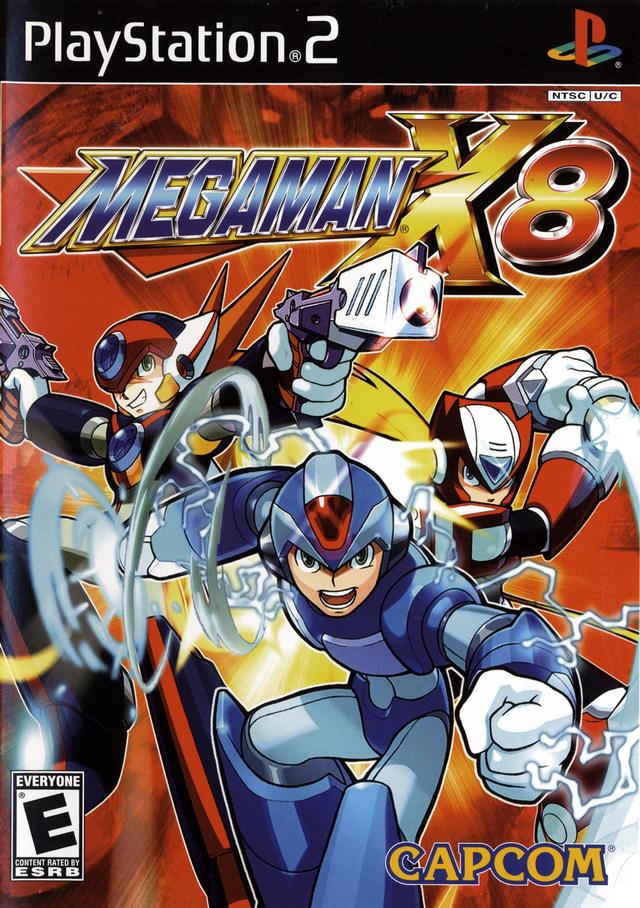 The coverart image of Mega Man X8