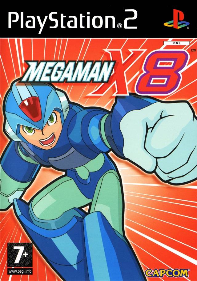 The coverart image of Mega Man X8