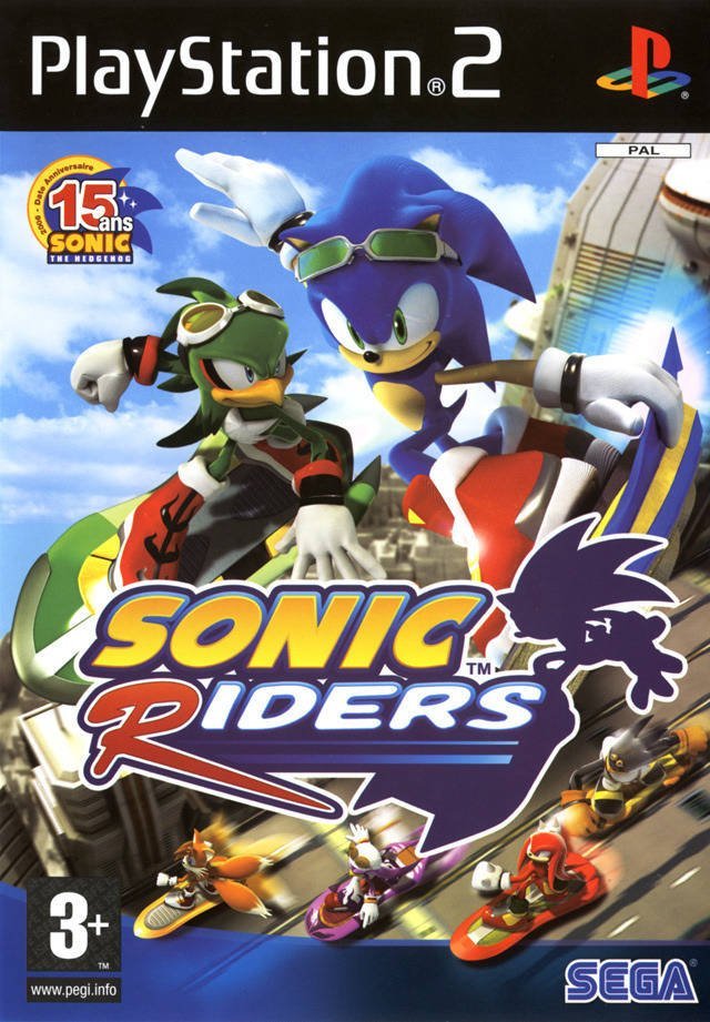 The coverart image of Sonic Riders