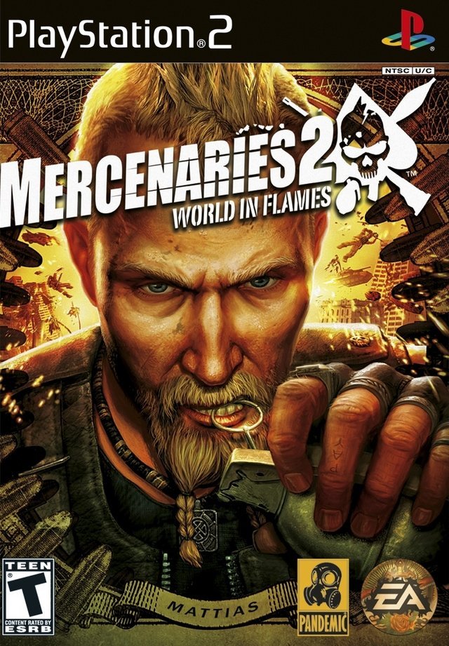 The coverart image of Mercenaries 2: World in Flames