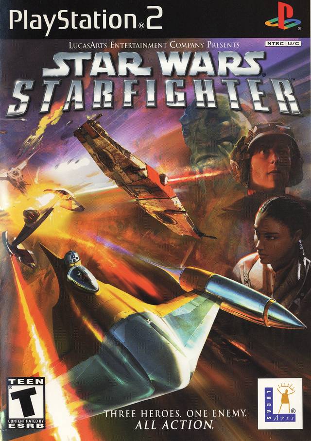 The coverart image of Star Wars: Starfighter