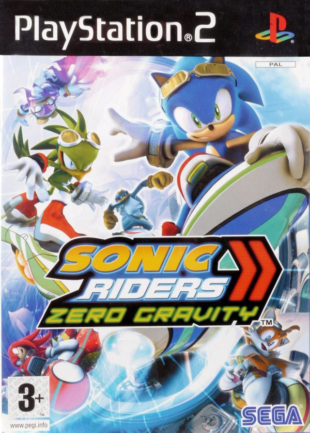 The coverart image of Sonic Riders: Zero Gravity