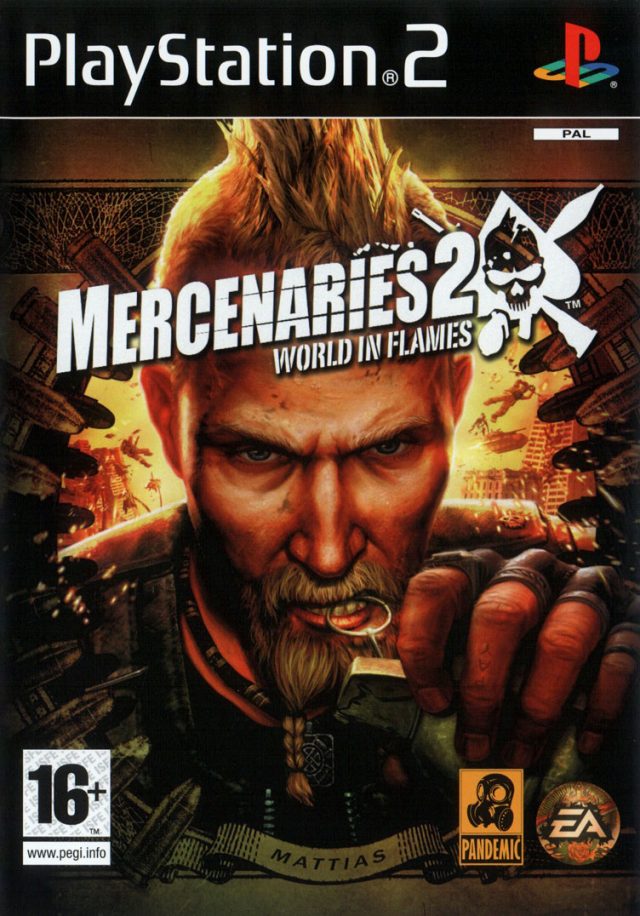 The coverart image of Mercenaries 2: World in Flames