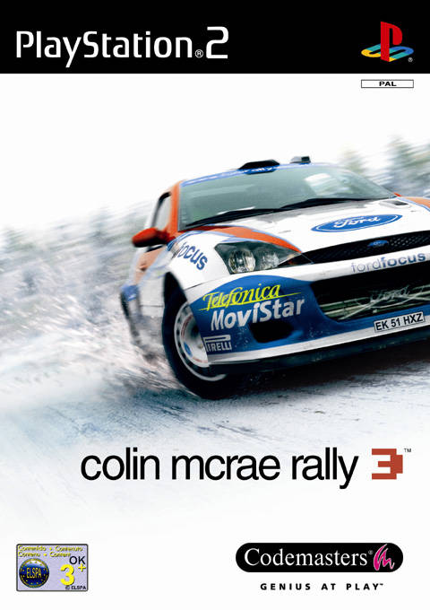 The coverart image of Colin McRae Rally 3