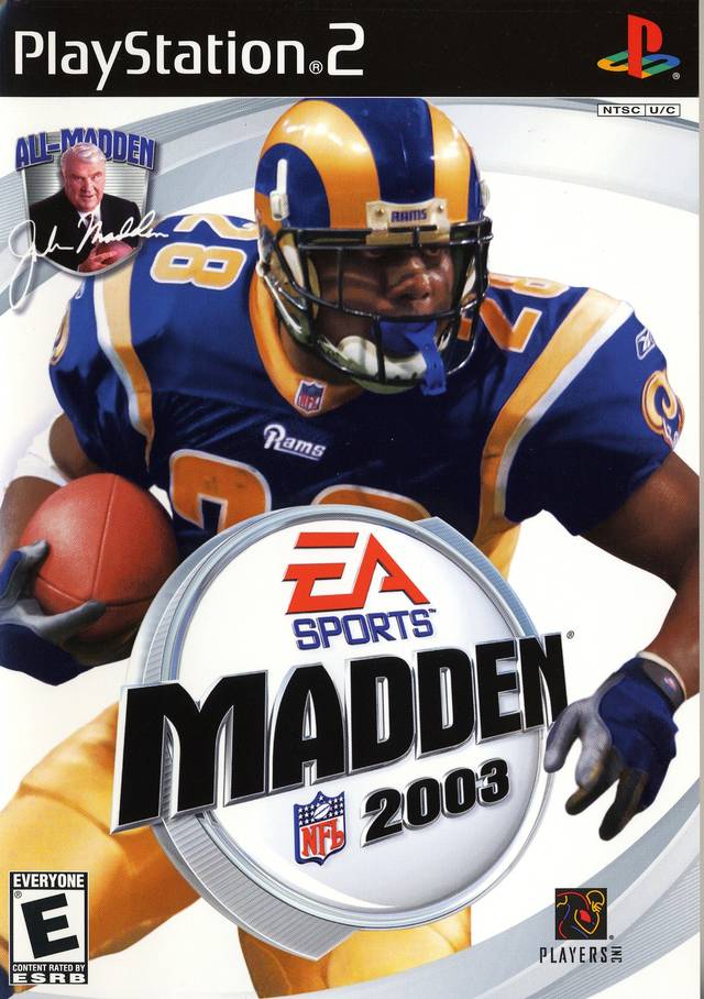 The coverart image of Madden NFL 2003