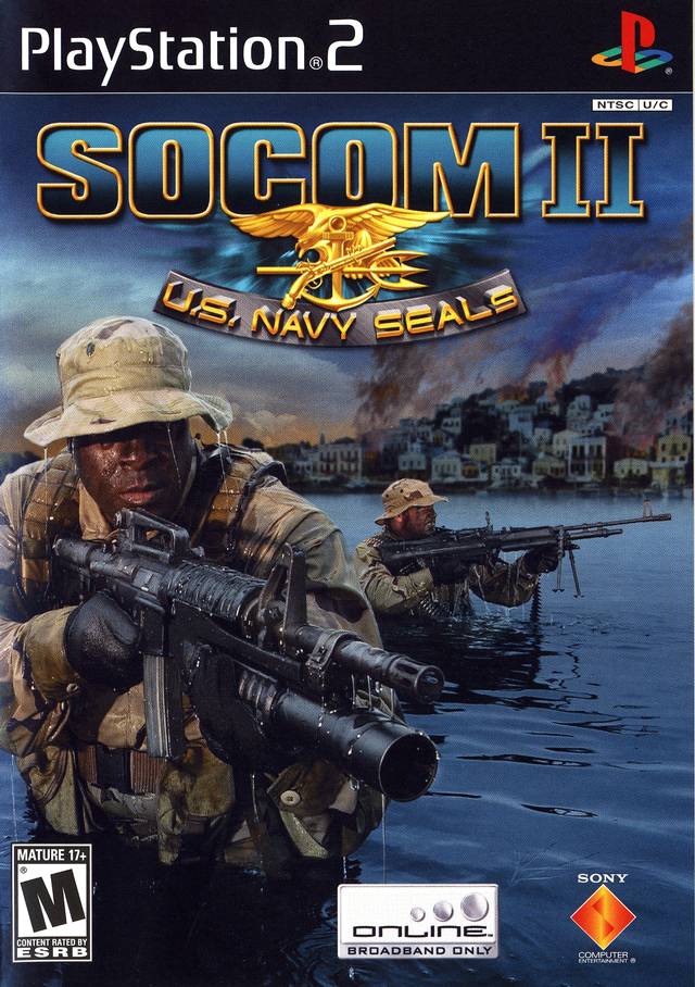 The coverart image of SOCOM II: U.S. Navy SEALs