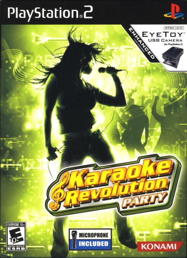 The coverart image of Karaoke Revolution Party
