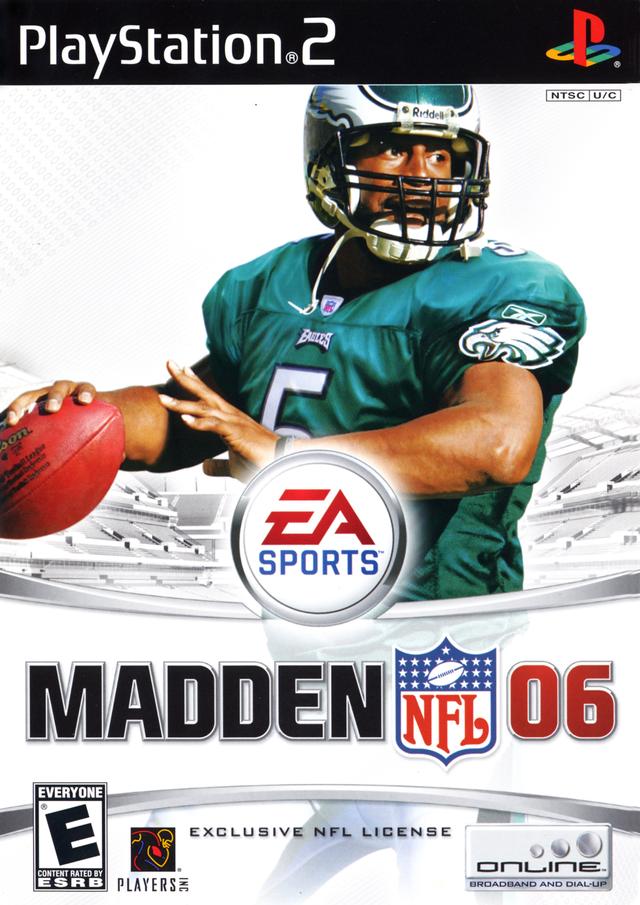 The coverart image of Madden NFL 06
