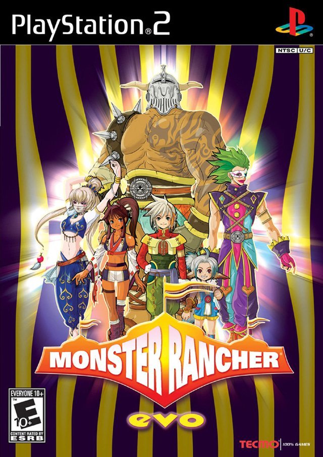 The coverart image of Monster Rancher EVO