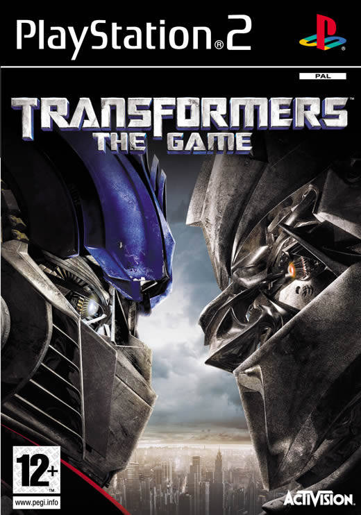 The coverart image of Transformers: The Game