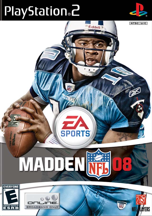 The coverart image of Madden NFL 08