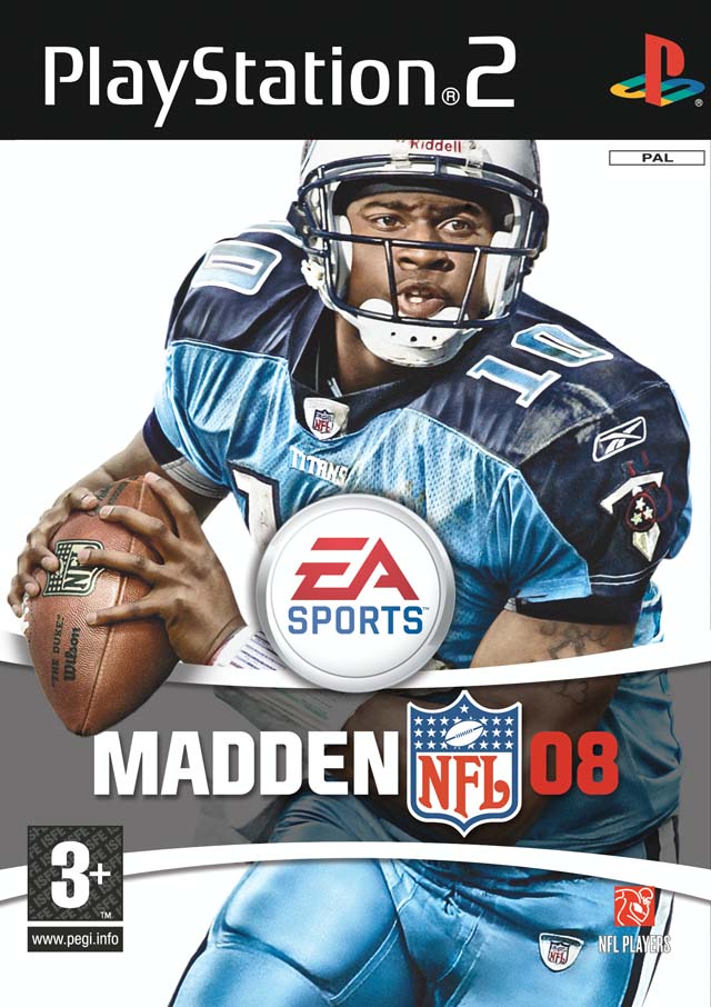 The coverart image of Madden NFL 08
