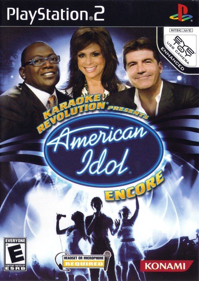 The coverart image of Karaoke Revolution Presents: American Idol Encore