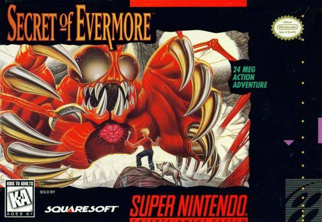 The coverart image of Secret of Evermore
