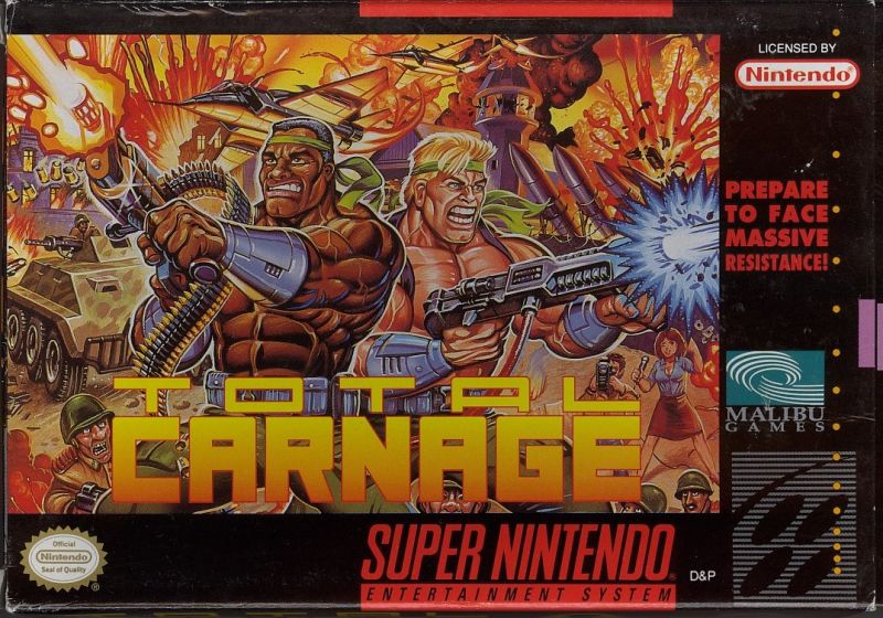 The coverart image of Total Carnage