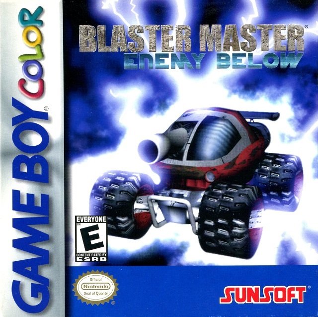 The coverart image of Blaster Master: Enemy Below 