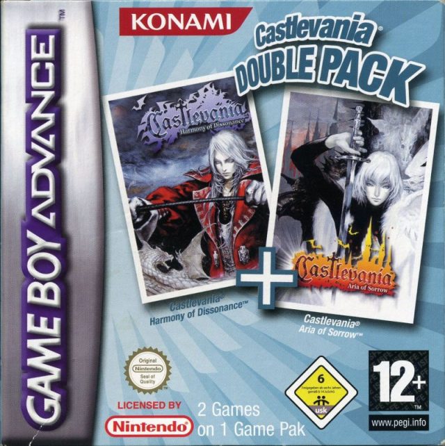 The coverart image of 2 in 1 - Castlevania Double Pack