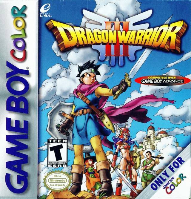 The coverart image of Dragon Warrior III