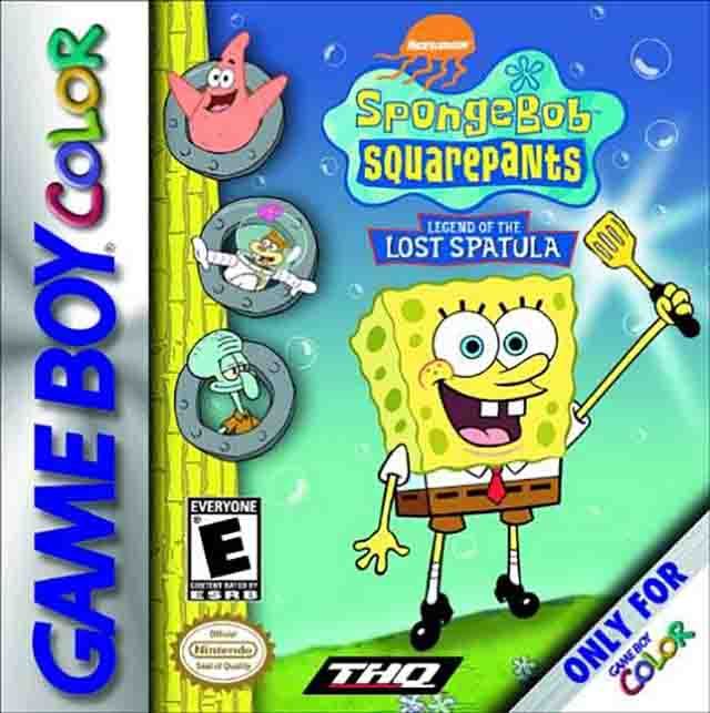 The coverart image of SpongeBob SquarePants: Legend of the Lost Spatula
