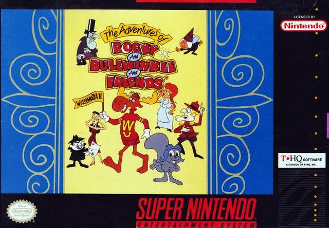 The coverart image of The Adventures of Rocky and Bullwinkle and Friends
