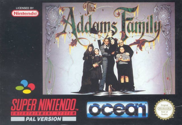 The coverart image of The Addams Family