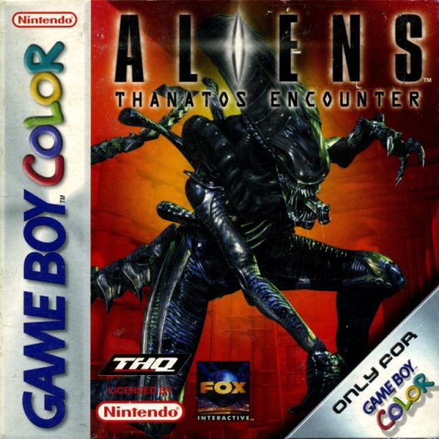 The coverart image of Aliens - Thanatos Encounter