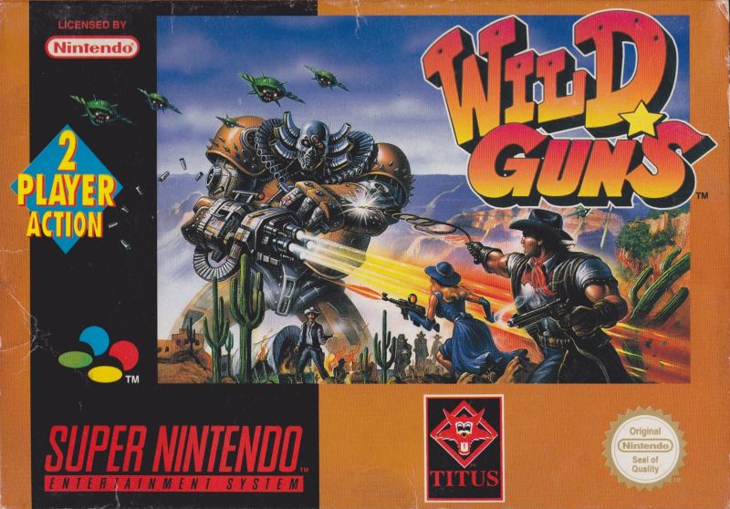 The coverart image of Wild Guns
