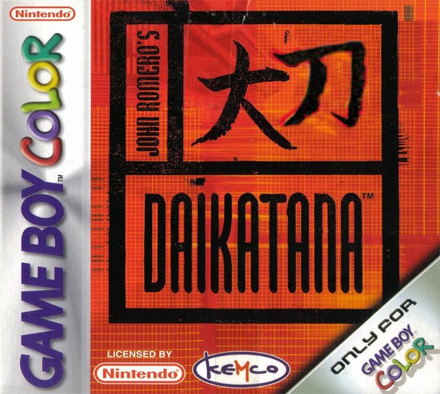 The coverart image of Daikatana (Europe) GBC ROM