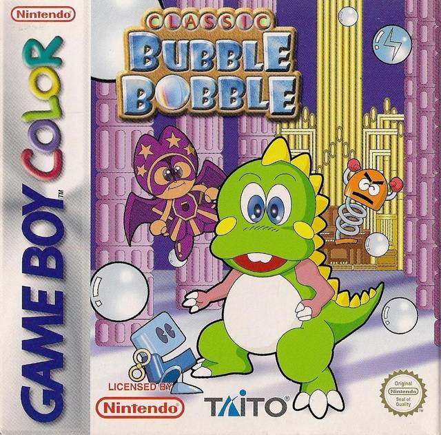 The coverart image of Classic Bubble Bobble 