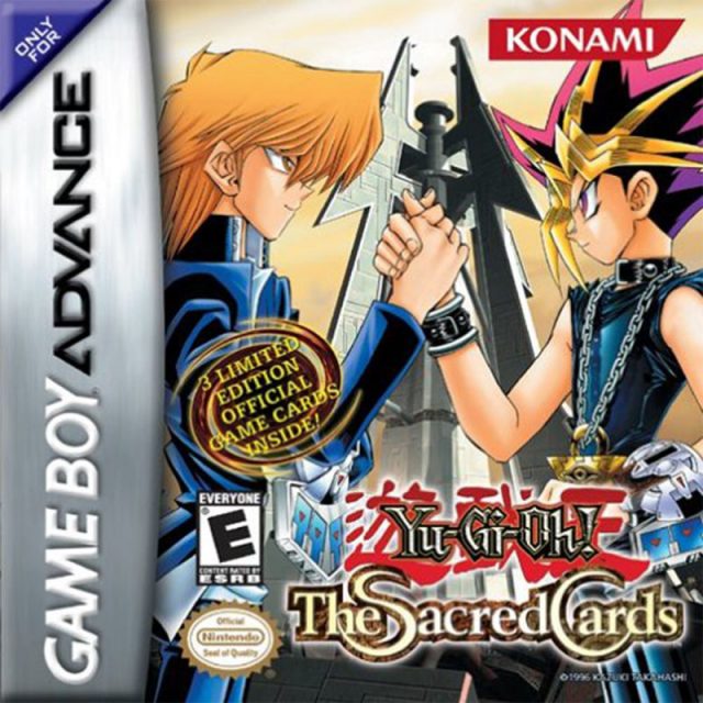 The coverart image of Yu-Gi-Oh! - The Sacred Cards