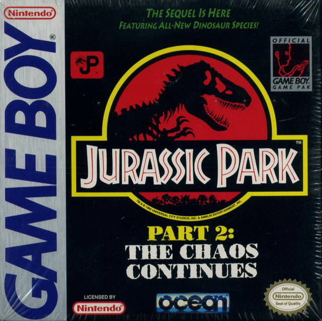 The coverart image of Jurassic Park Part 2: The Chaos Continues