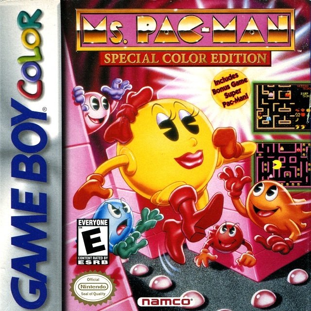 The coverart image of Ms. Pac-Man - Special Color Edition 