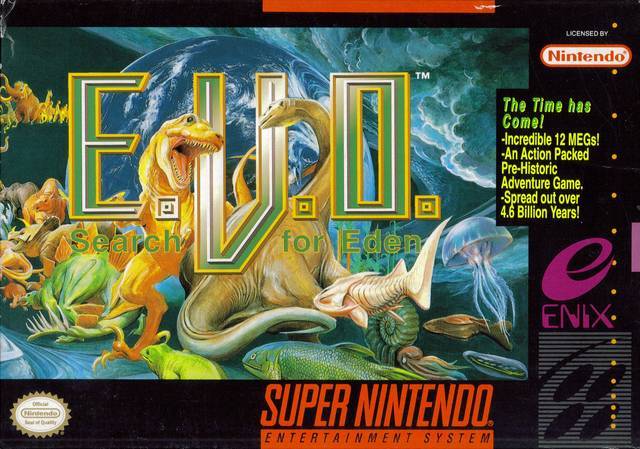 The coverart image of Major Fixes for E.V.O.: Search for Eden