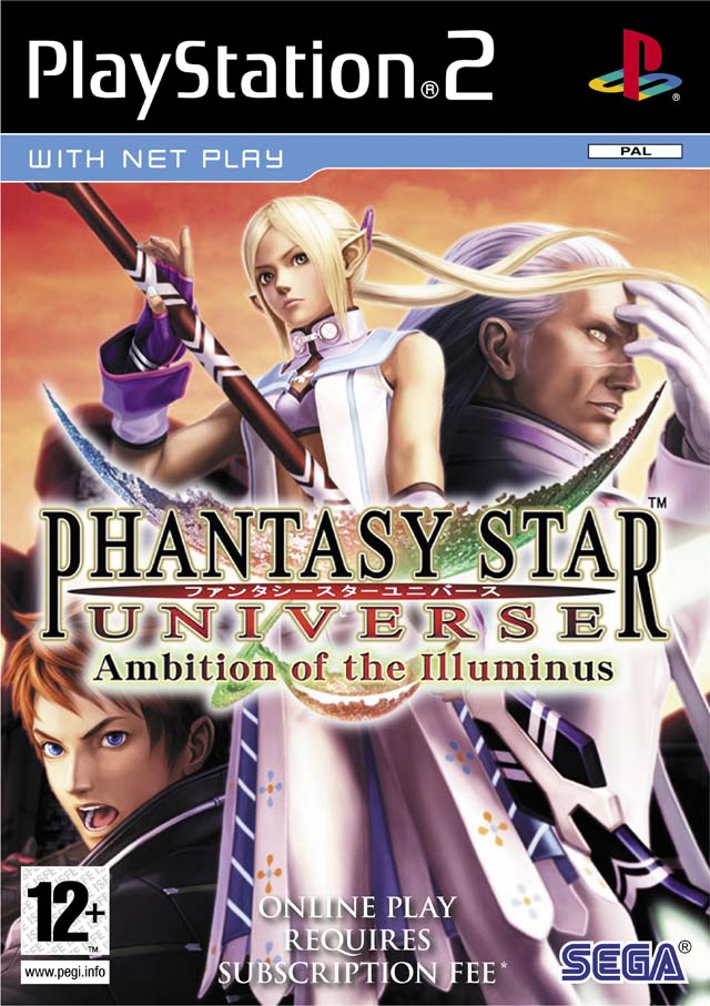 The coverart image of Phantasy Star Universe: Ambition of the Illuminus
