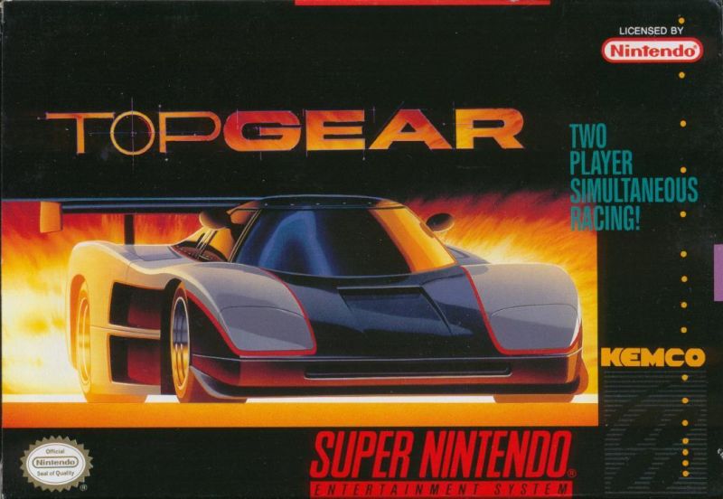 Top Gear (USA) SNES ROM CDRomance