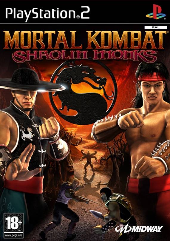 The coverart image of Mortal Kombat: Shaolin Monks
