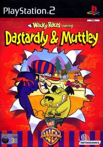 The coverart image of Wacky Races starring Dastardly & Muttley