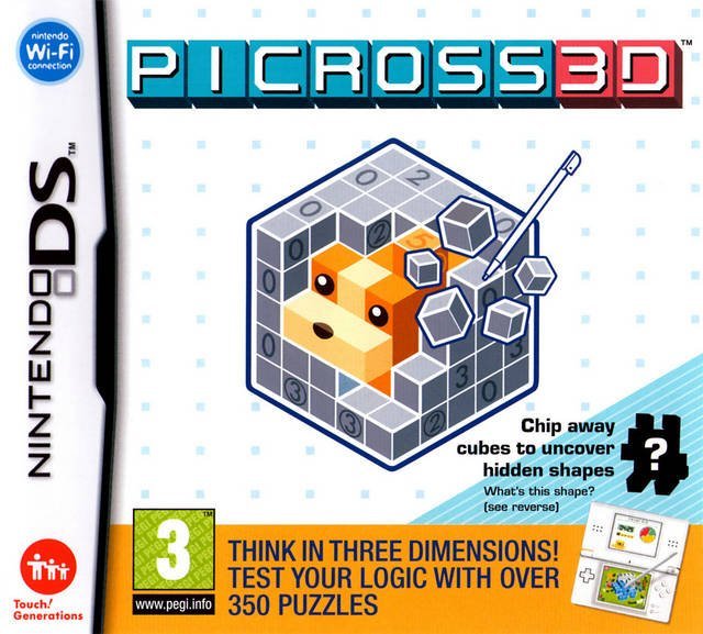 The coverart image of Picross 3D