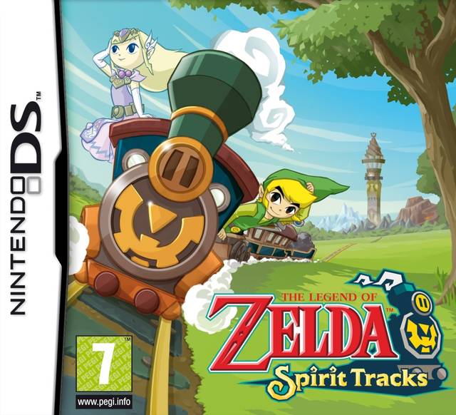 The coverart image of The Legend of Zelda: Spirit Tracks