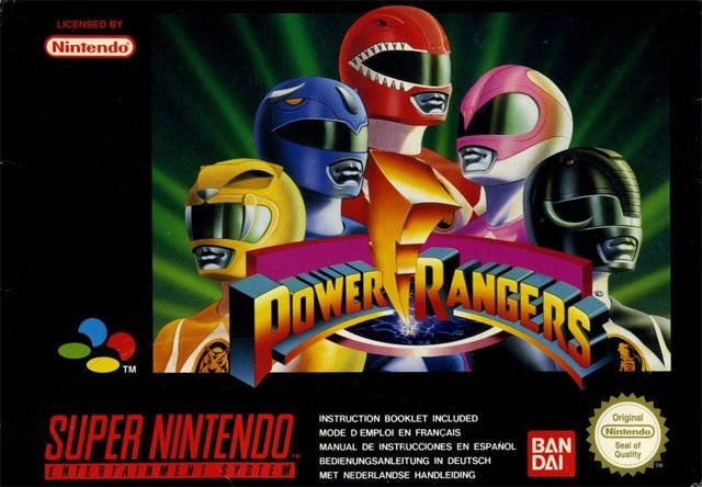 The coverart image of Mighty Morphin Power Rangers 