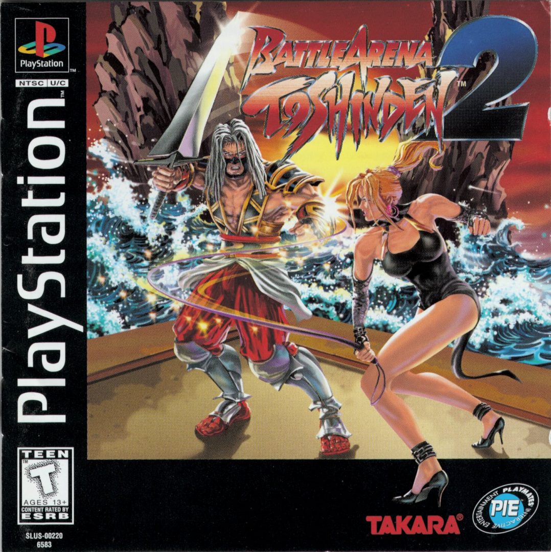 The coverart image of Battle Arena Toshinden 2