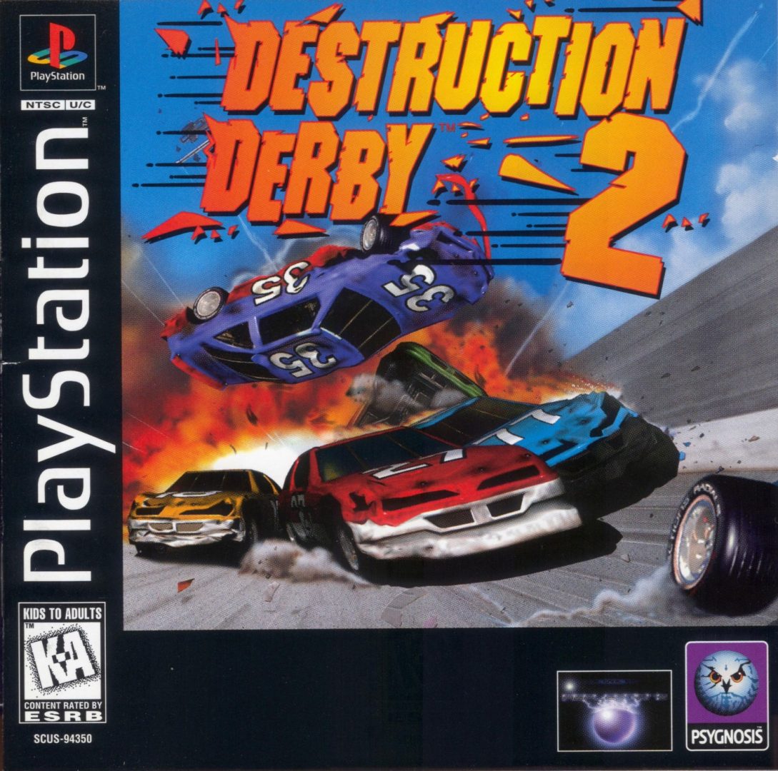 The coverart image of Destruction Derby 2