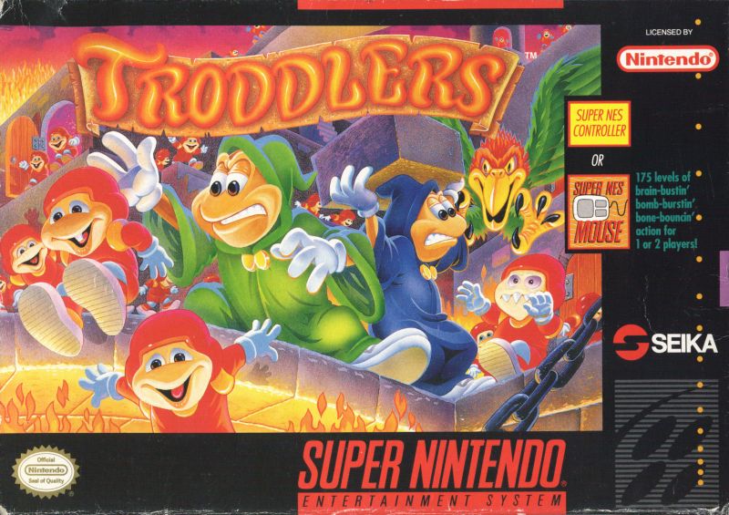 The coverart image of Troddlers